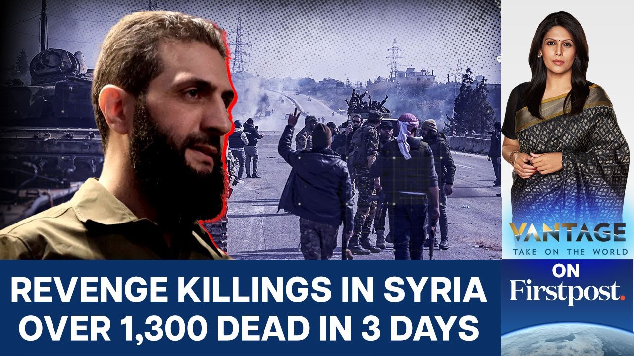 About 1,000 Civilians killed as Sectarian Clashes Erupt in Syria | Vantage with Palki Sharma | N18G
