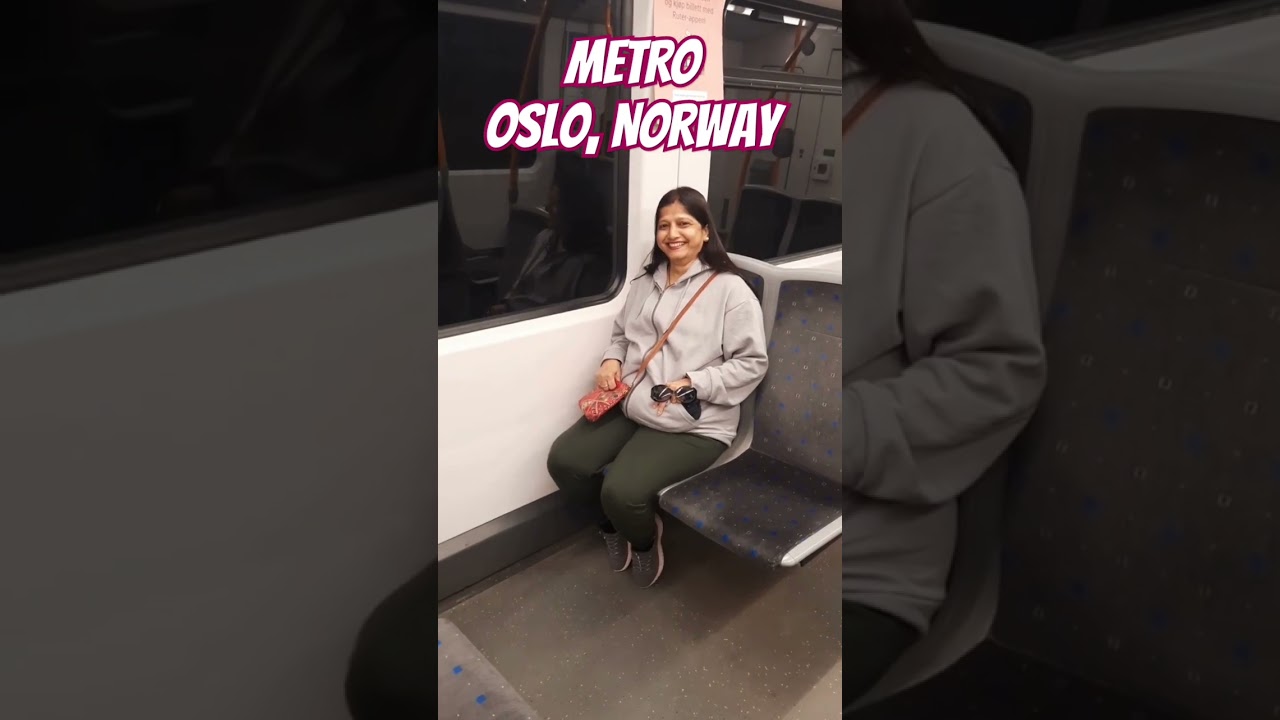 Metro | Tbane | Oslo | Norway #oslo #norway #metro #travel #train #publictransport #travelnorway