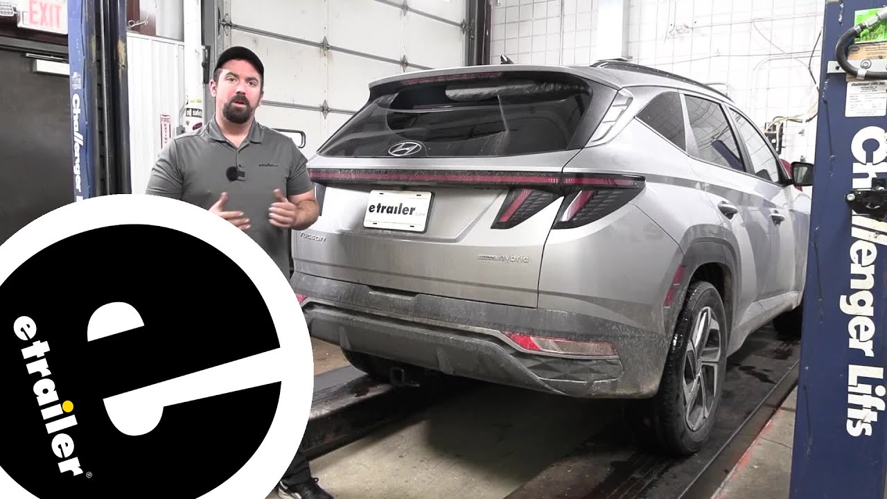 Install: etrailer Trailer Hitch Receiver on a 2022 Hyundai Tucson