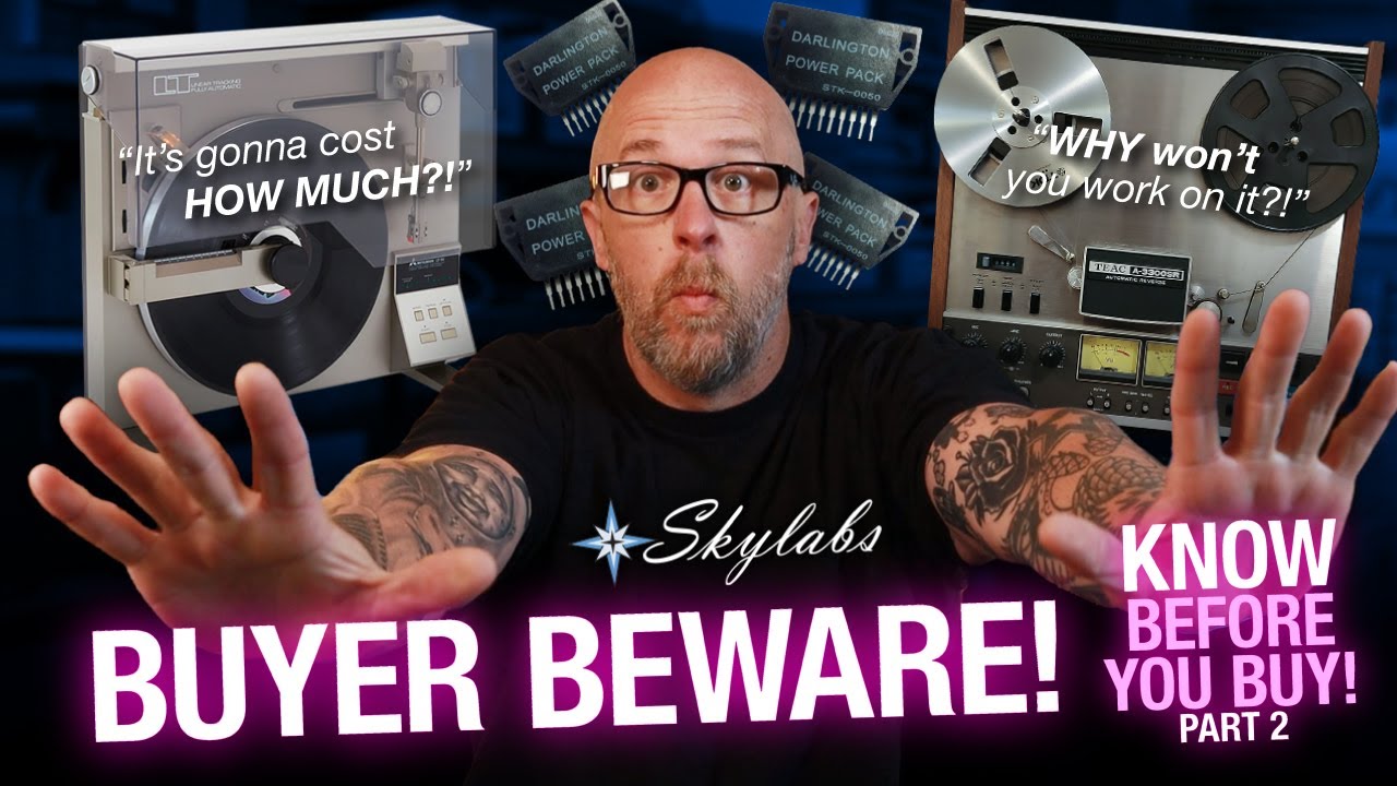 Buyer Beware! - Know Before You Buy This Vintage Stereo Equipment! Part 2