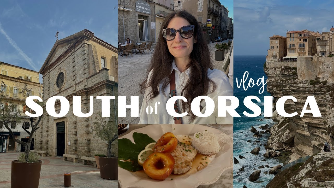 Exploring the South of Corsica | A Mediterranean Summer in Bonifacio & Porto Vecchio | Travel vlog