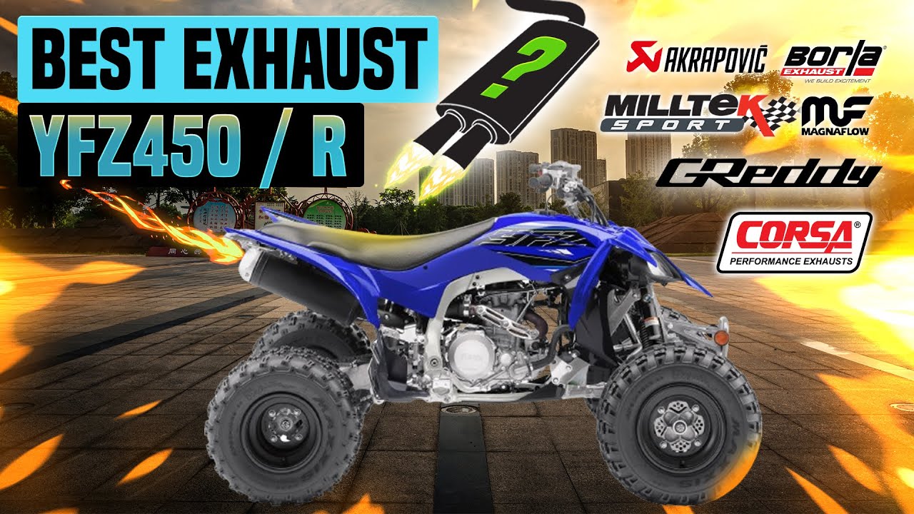 Yamaha YFZ450 / R Exhaust Sound🔥Barker's,Dasa Racing,Dominator,FMF,GYTR,Monster,RP Race,Yoshimura
