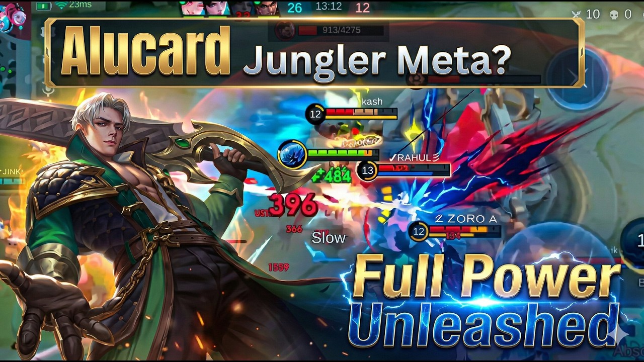 Hyper Alucard vs immortal lobby !! Solo rank push