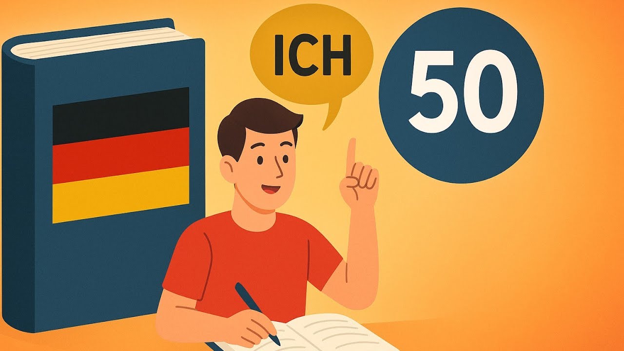 أهم 50 فعل باللغة الألمانية (أنا أكون)