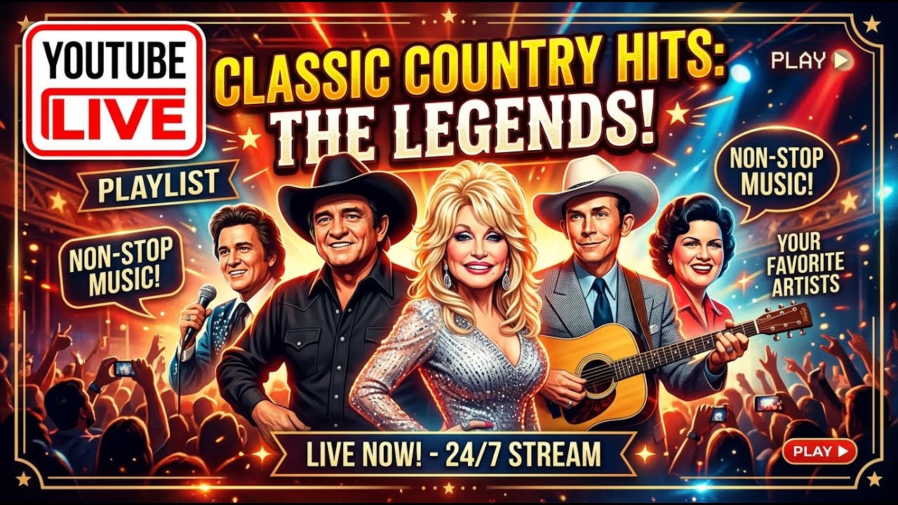 Alan Jackson, Don Williams, Kenny Rogers, Willie Nelson Classic Country Songs Ever