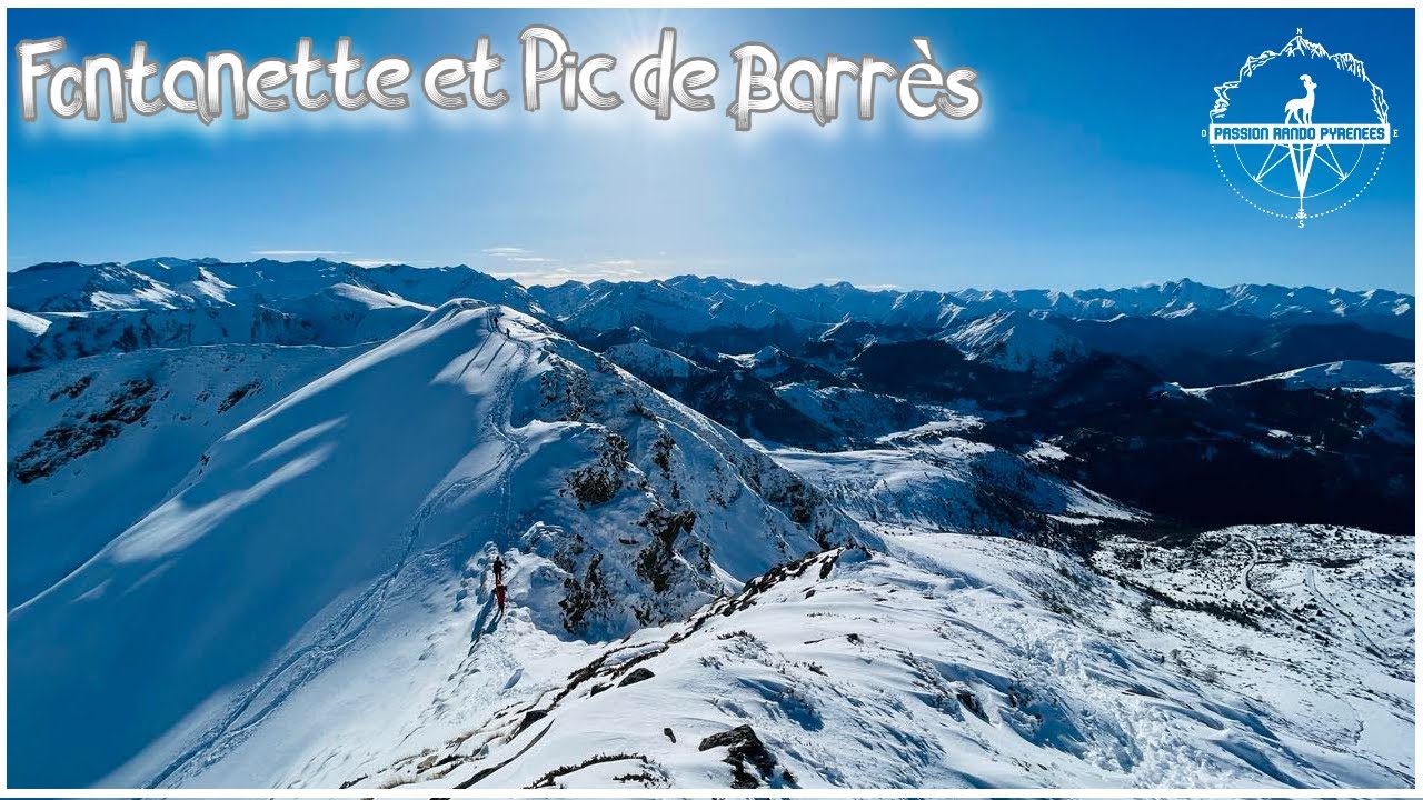 Pic de la fontanette et pic de Barrès