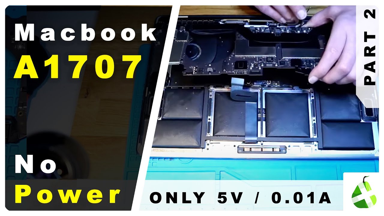 Macbook Pro A1707/ Not Charging & Not Turning On/ Pt. 02