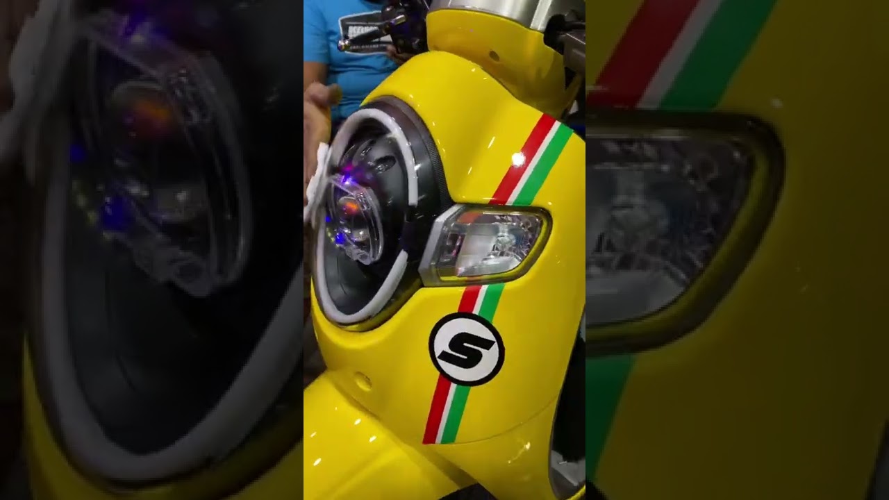 Pemasangan Projie Billed di Scoopy