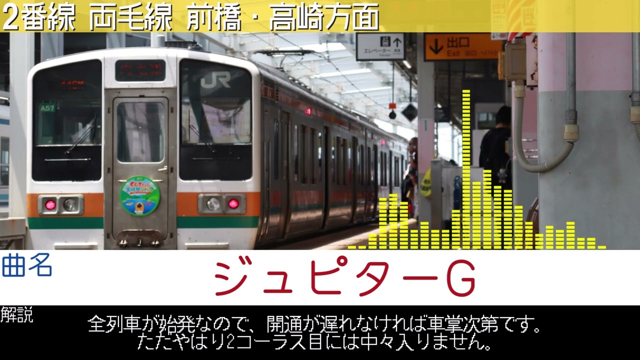 伊勢崎駅発車メロディー集