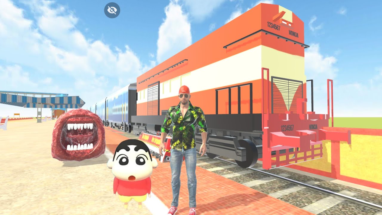 🚆 Jack Ki City Mai Aayi New Train 😱 | Indian Theft Auto Simulator