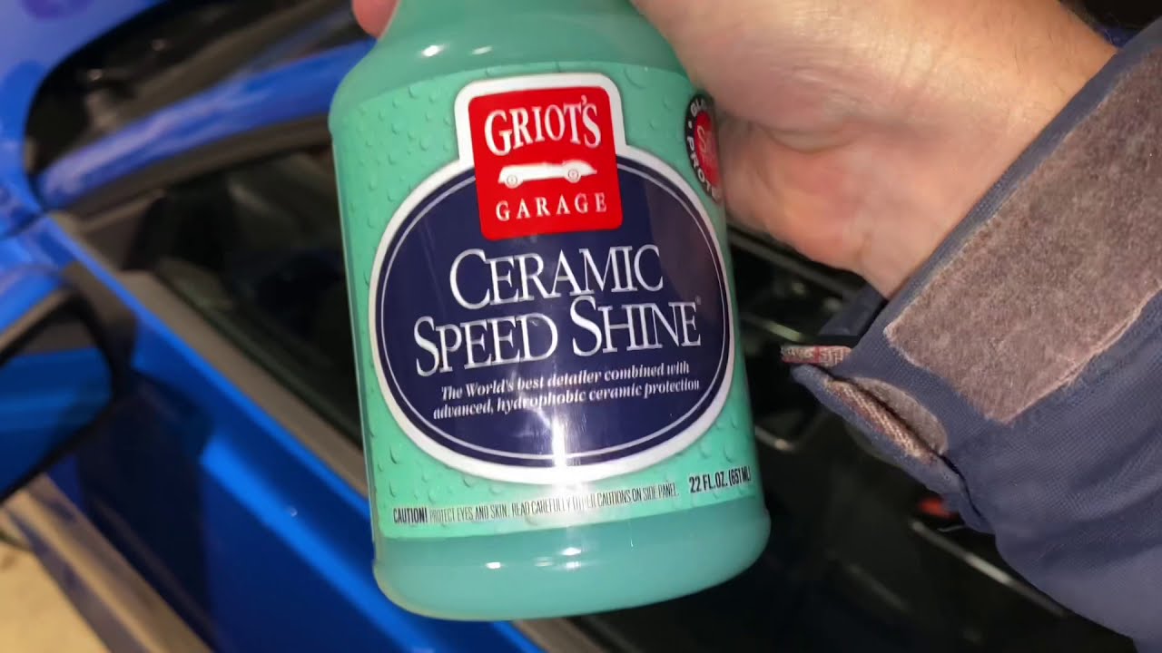 New product! Griots Garage Ceramic Speed Shine