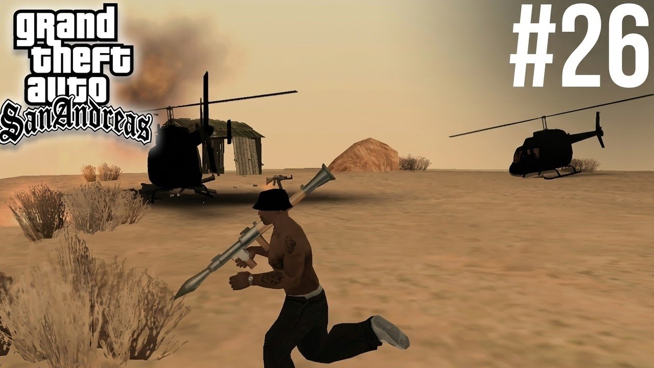 MISI EPIC!!! SERANGAN HELIKOPTER HITAM - GTA San Andreas #26