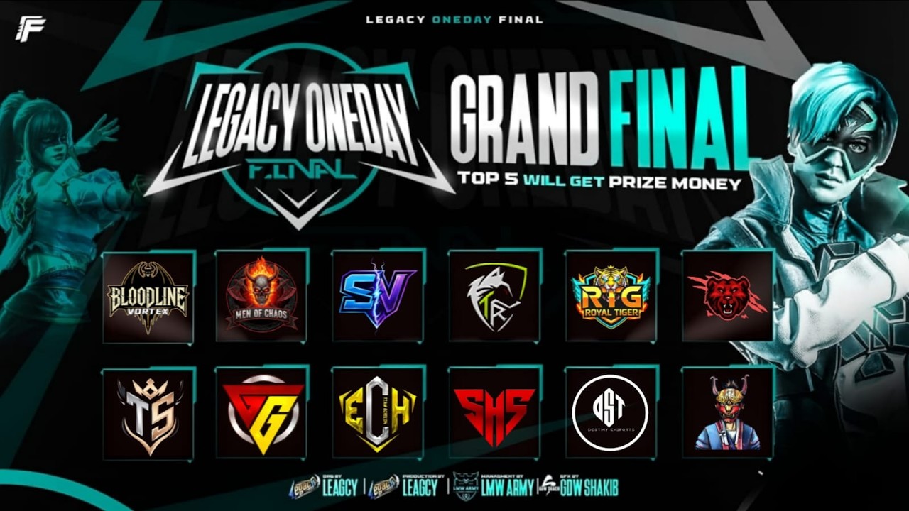 [🚨LIVE] LEGACY ONE DAY FINAL DAY-270 || PRESENTED BY LEGACY E-SPORTS ||