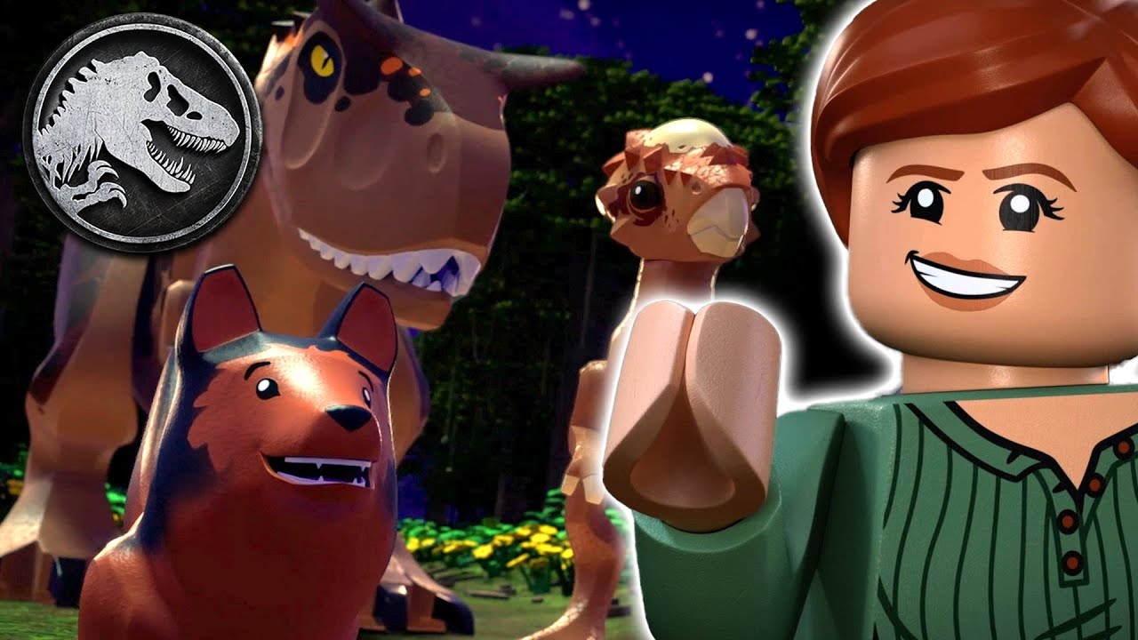 Los MEJORES momentos de Claire en LEGO Jurassic World