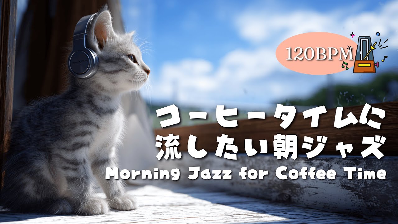 【朝ジャズ】コーヒーを淹れる時間に流したい心地よいジャズBGM｜Morning Jazz for Coffee Time