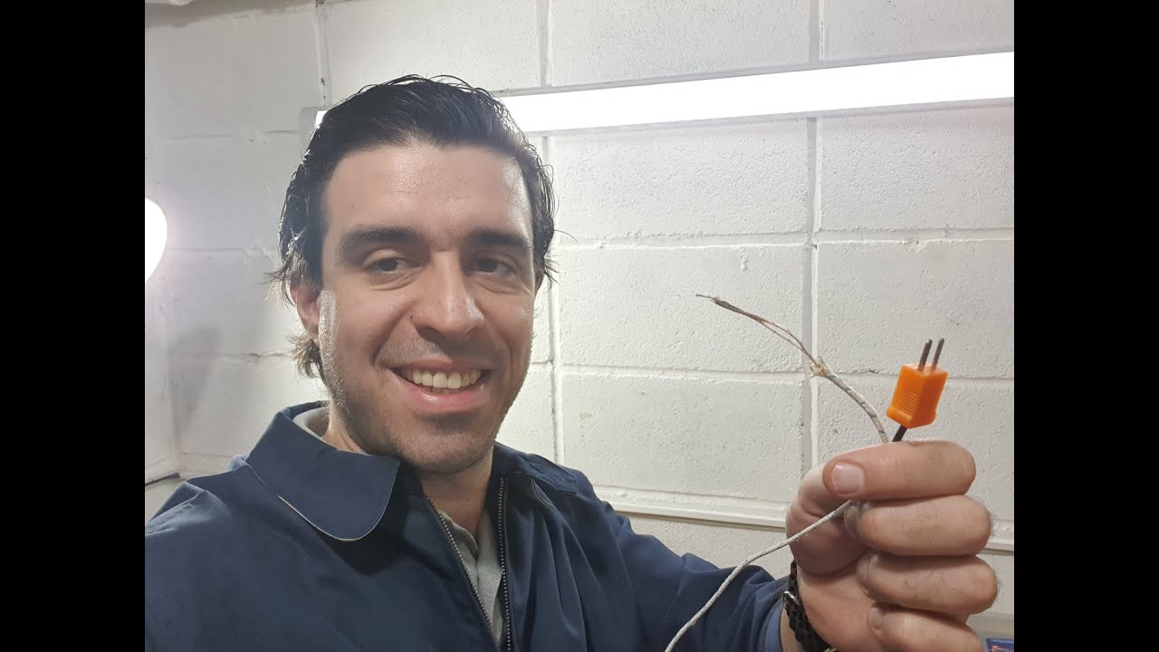 Consertando termopar tipo K de uma maneira fácil!