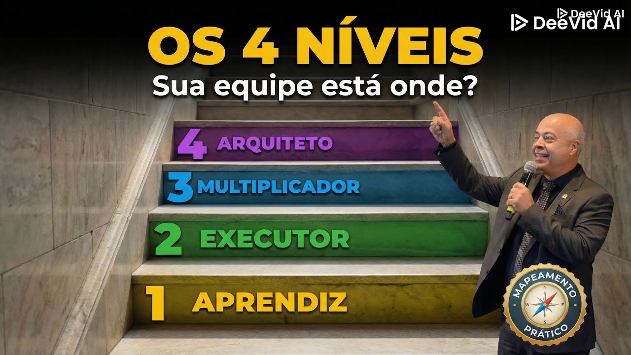 Você Tem Níveis ou Tem Degraus? A Diferença Que Multiplica Líderes