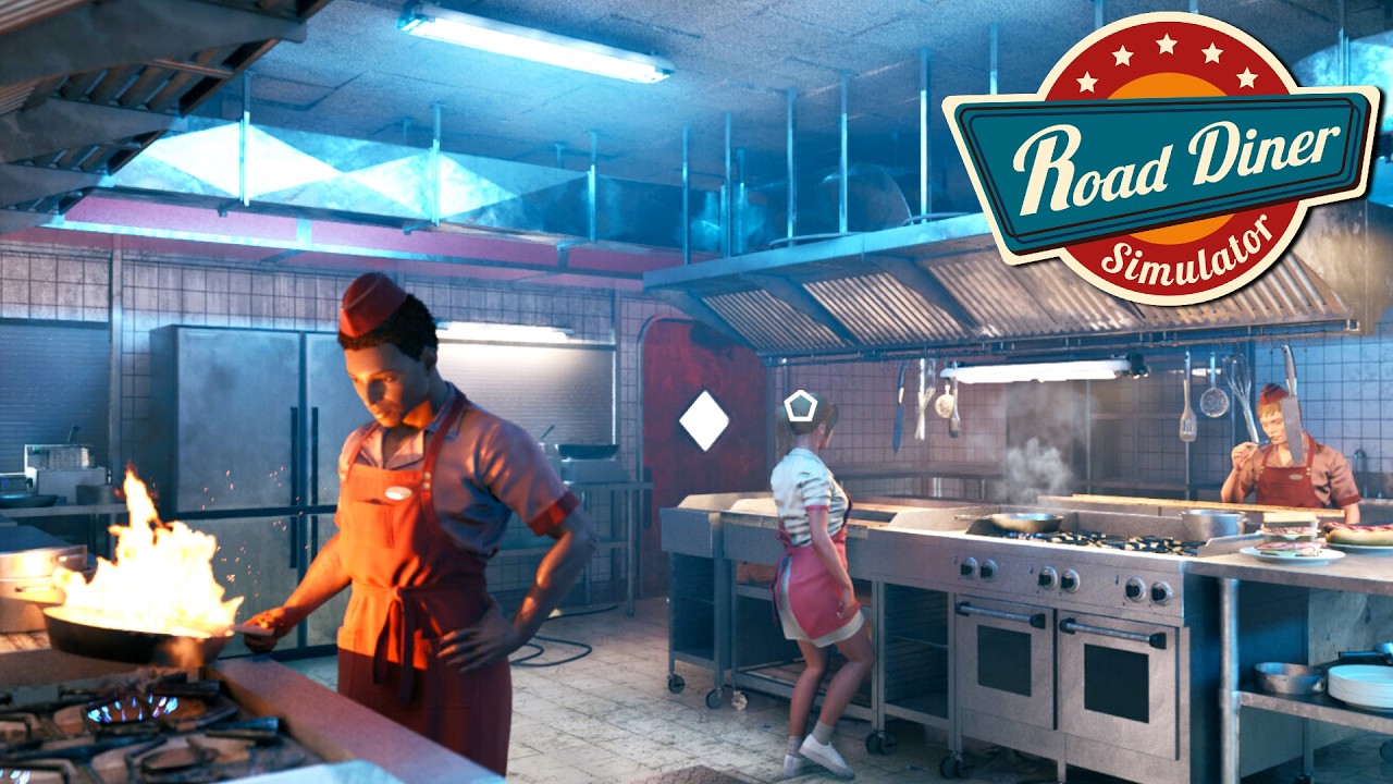 This Road Side Diner Sim Has Great Potential!