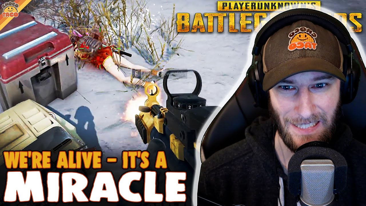 It's a Miracle That We're Alive Right Now ft. HollywoodBob | chocoTaco PUBG Vikendi Duos Gamelay