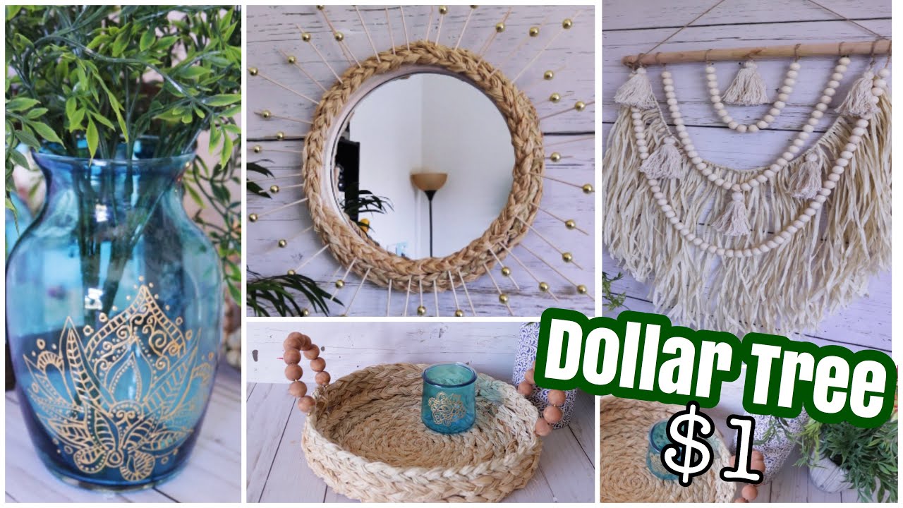 DOLLAR TREE DIY High End Looking Home Decor Crafts