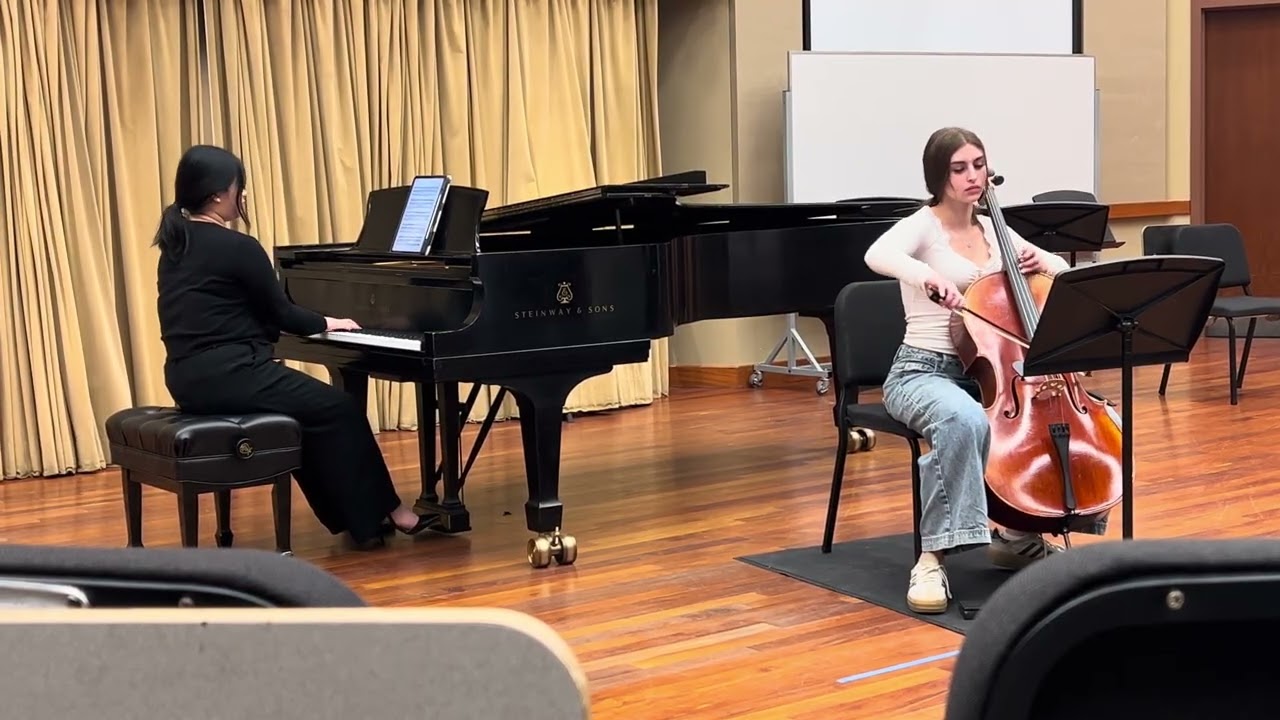 Riona Lally plays Tarantella Op. 33 (David Popper) at USC 2026 (Chloe Gwak on Piano!) 