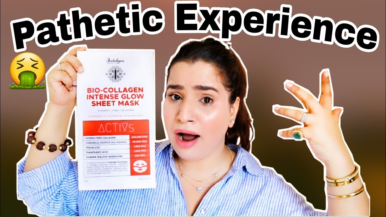 Indulgeo Essential Bio collagen mask