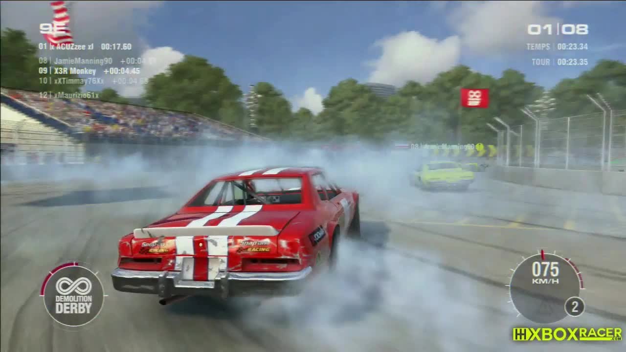 GRiD 2 Destruction Derby - Survival on 2 wheels