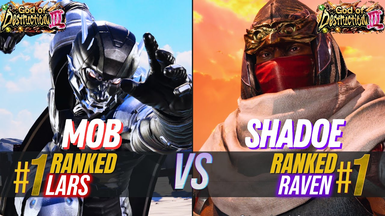 T8 ✪ MOB (#1 Ranked Lars) 🆚 SHADOE (#1 Ranked Raven) ✪ Tekken 8 High Level Match