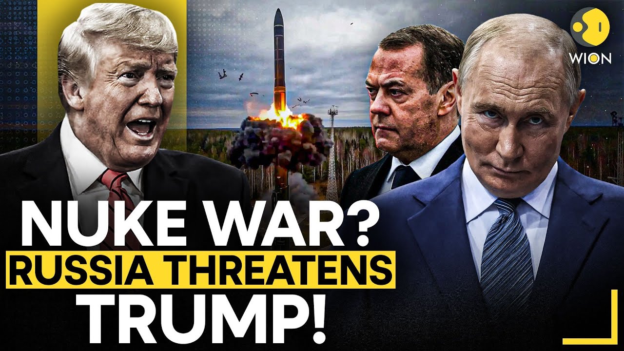 Nuke War? Russia Threatens Trump! Medvedev Fires Back at Trump with Veiled Nuclear Threats |War LIVE