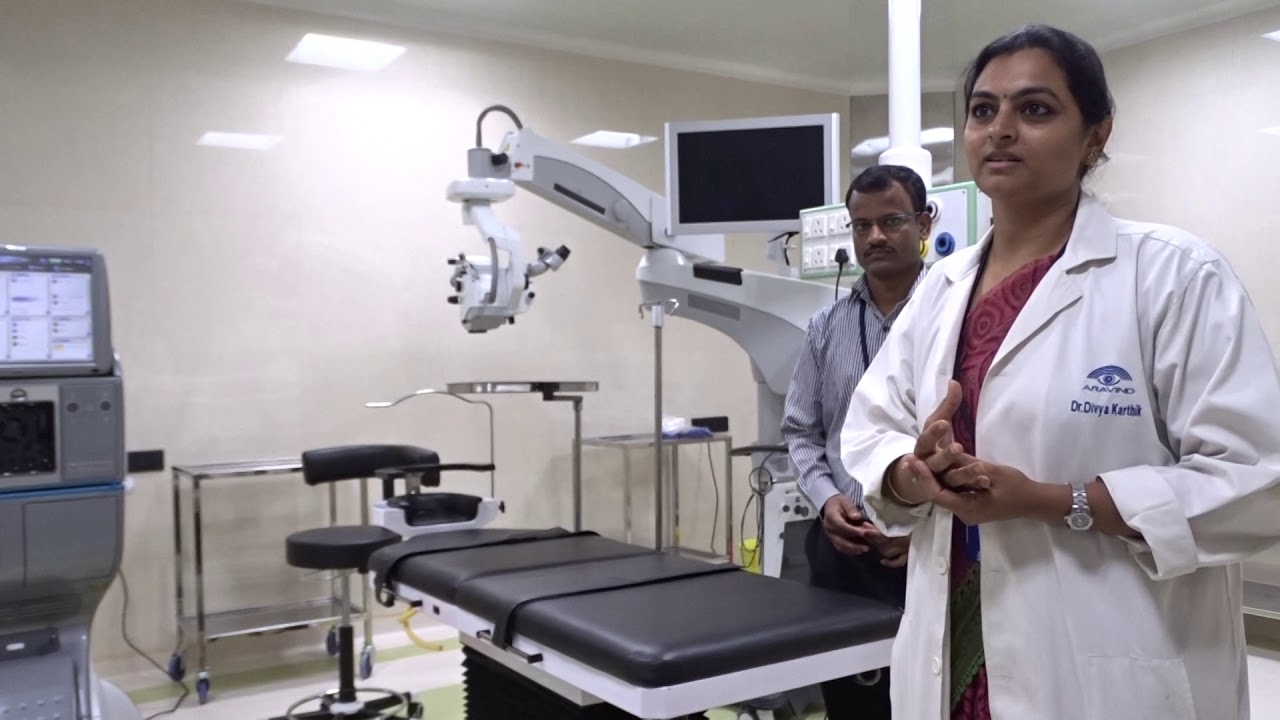Aravind Eye Hospital Inside The Operation Thaatre Video Link's 2 B4U MEDIA/ TV