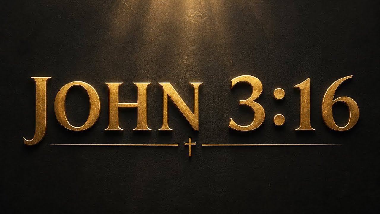 Verse Week 1 John 3:16
