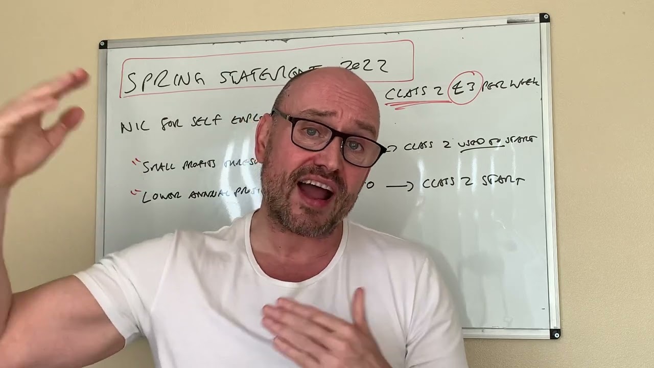 Spring Statement 2022 - Self Employed National Insurance