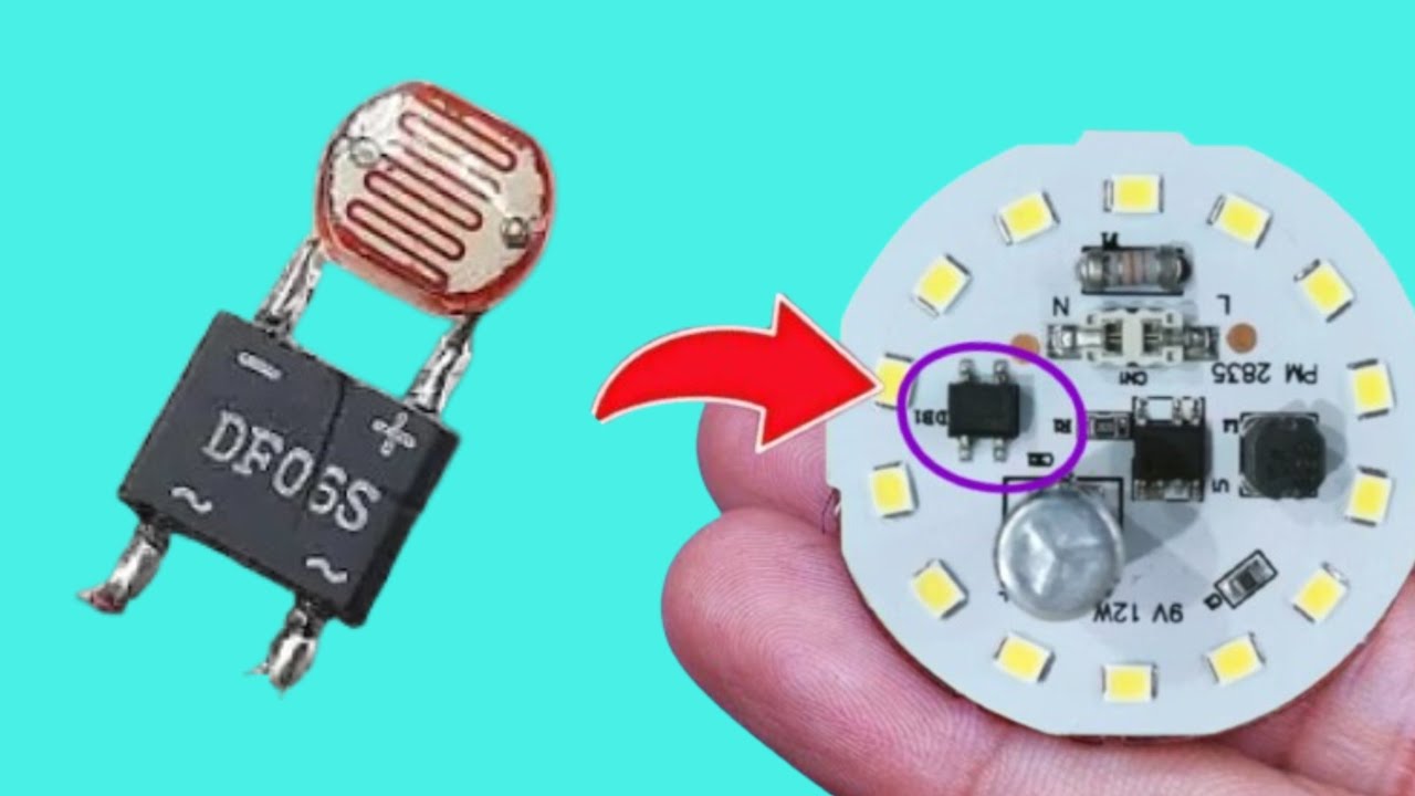 Don't throw away broken lamps, just take the diode, it can be a sophisticated tool