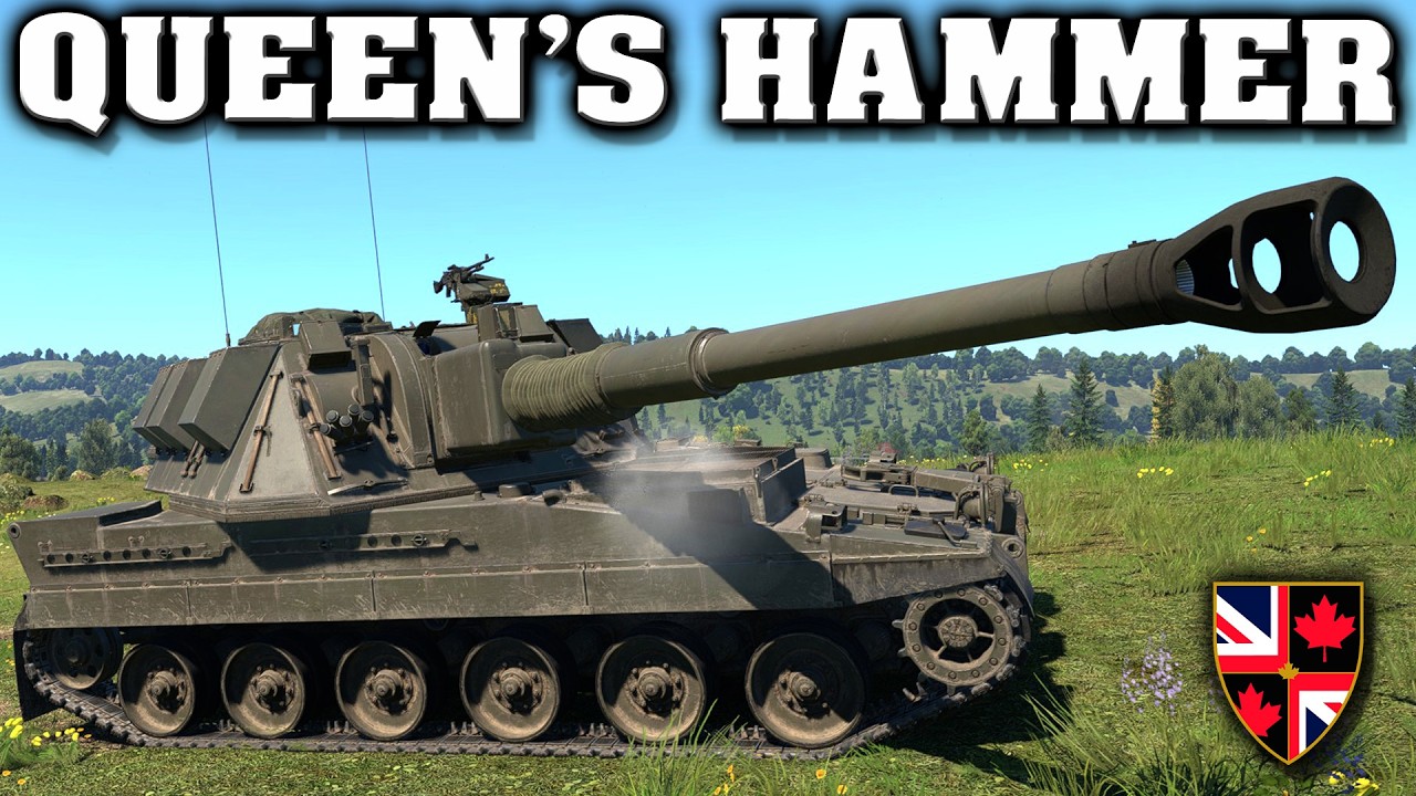 Британия НАКОНЕЦ-ТО получила AS-90! - Обзор сервера для разработчиков (War Thunder)