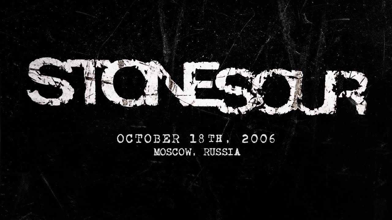 Stone Sour live in Moscow, Russia - October, 18th 2006