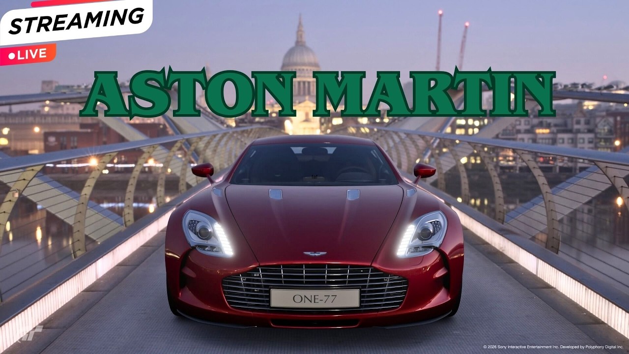 🔴LIVE - Gran Turismo 7: Aston Martin! В погоне за идеальным кругом ⏱Aston Martin