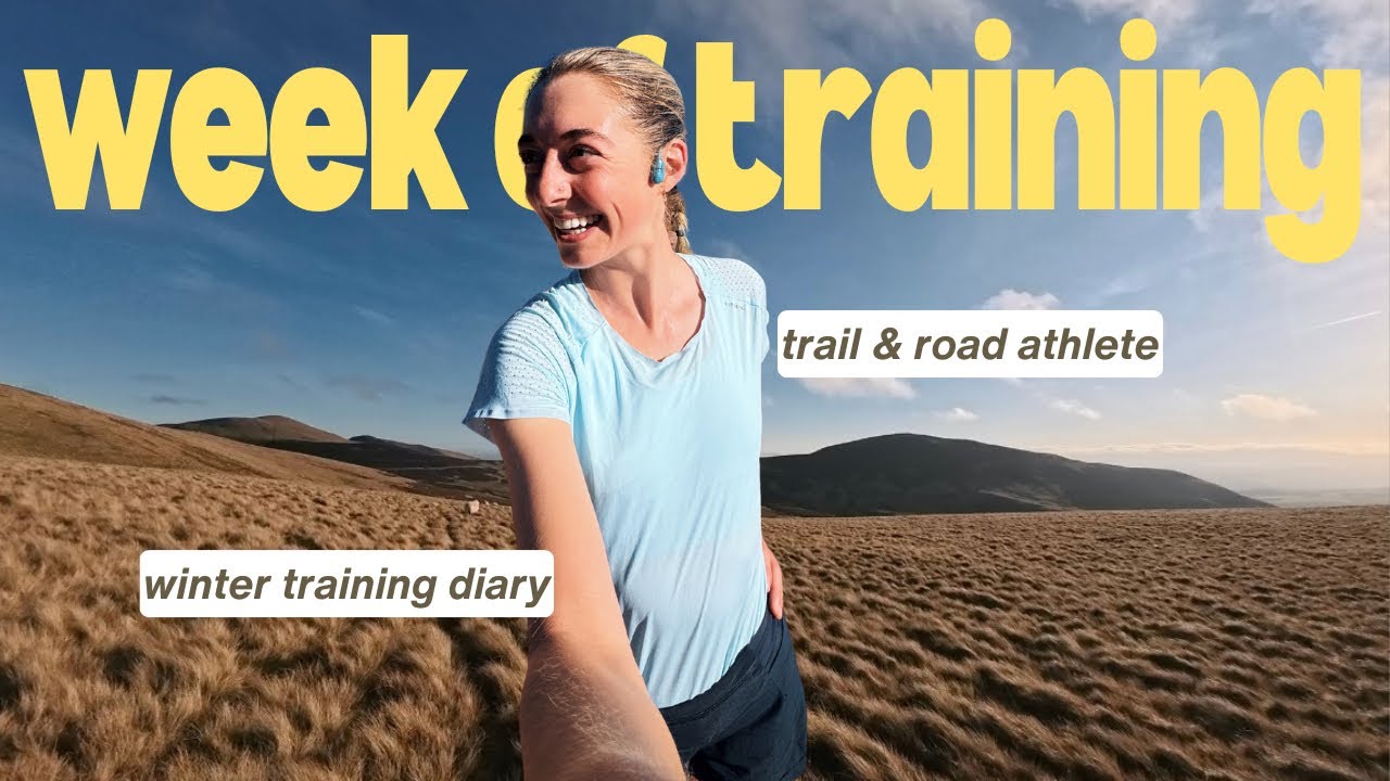 A FULL WEEK OF TRAINING AS A PROFESSIONAL TRAIL & ROAD RUNNER || Welcome to my channel !!