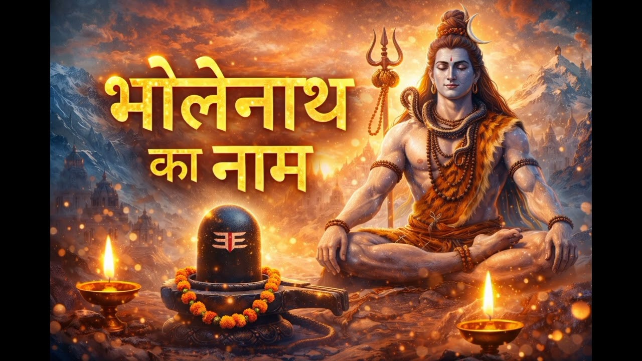 भोलेनाथ का नाम 🙏 | Bholenath Ka Naam | Powerful Shiv Bhakti Song | Har Har Mahadev