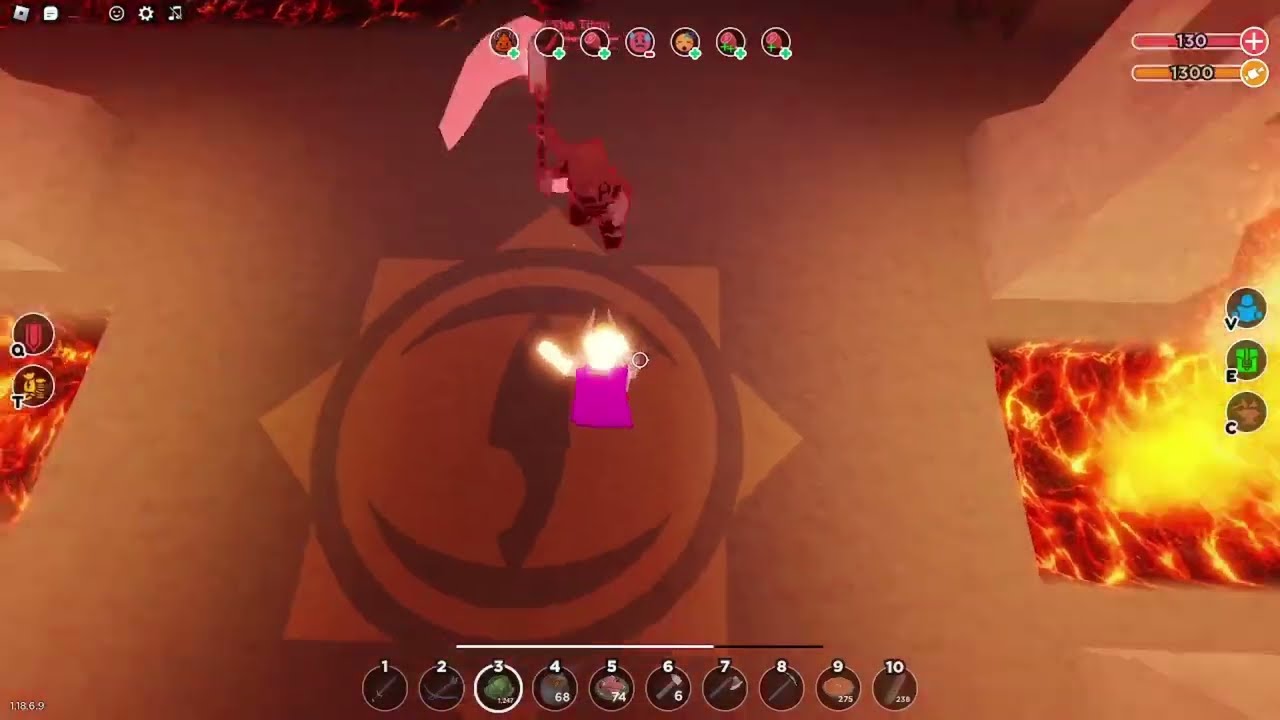 How to solo titan easily | The Survival game |