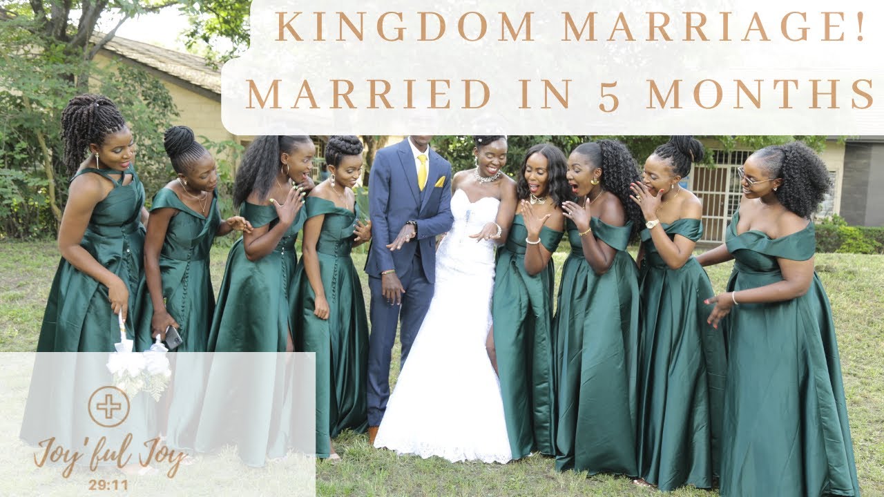 Kingdom Marriage: Married in 5 Months and God Paid for EVERYTHING!!