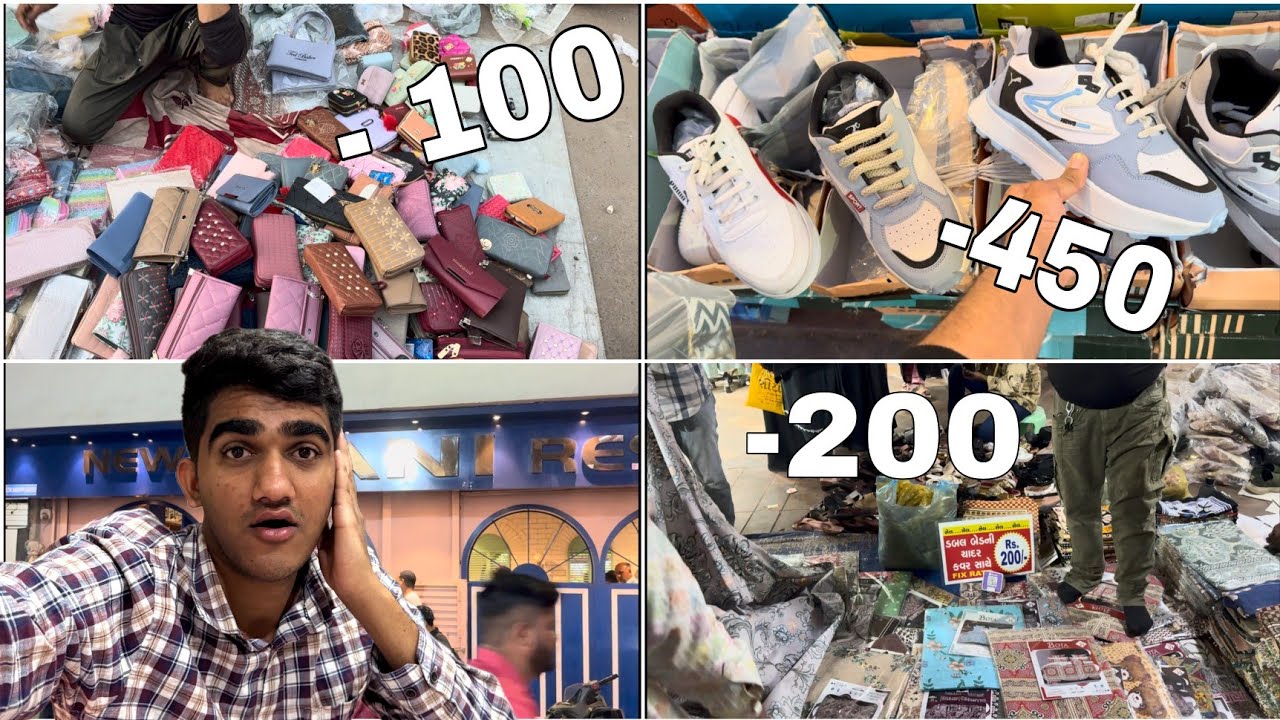 Teen Darwaja Market Ahmedabad | Saste Me Sab Kuch 🤯