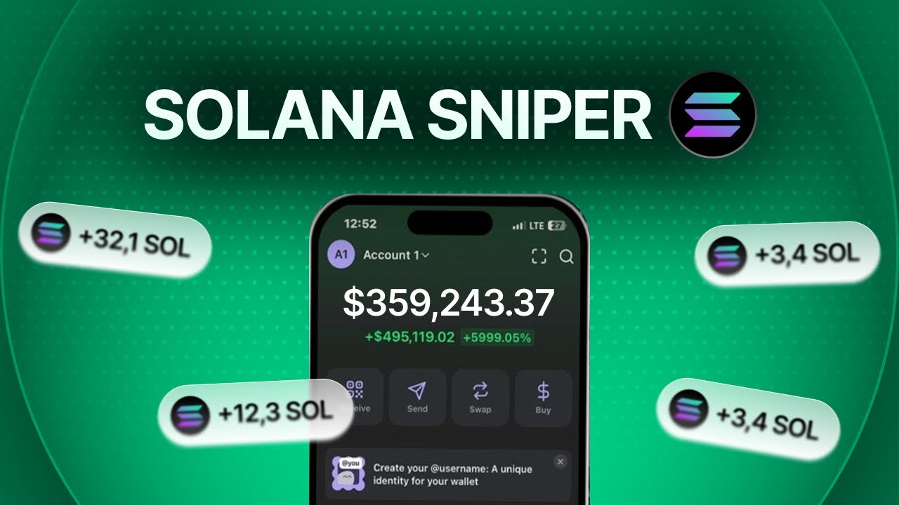 Учебное пособие по боту SOLANA Sniper 2025 | Как настроить и получать прибыль от токенов Solana