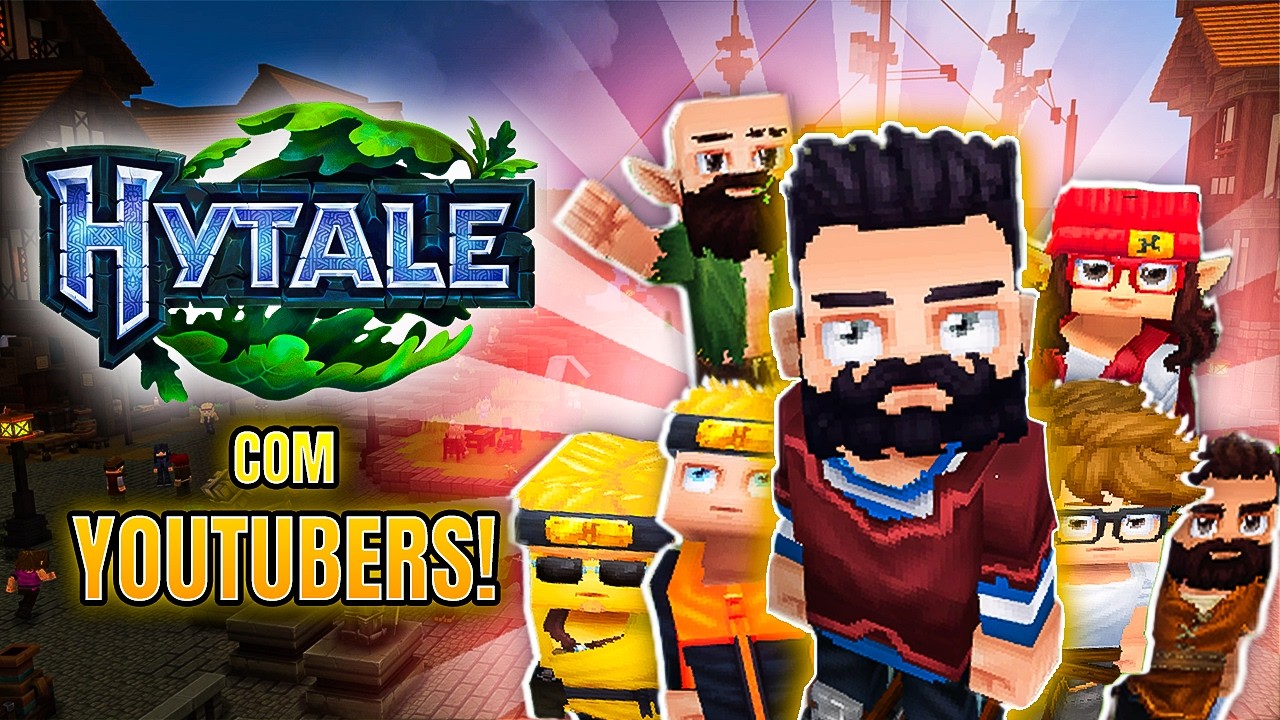 O MELHOR INÍCIO DE HYTALE NO MULTIPLAYER