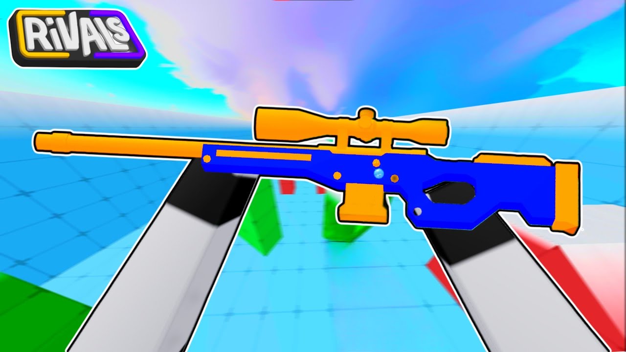 💀🎯 A SNIPER é TUDO que eu PRECISO no RIVALS