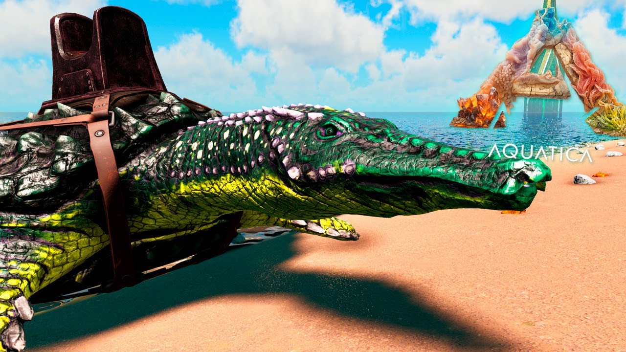 ARK AQUATICA #4 - Domei a NOVA TARTARUGA! OSCEPECHELON!