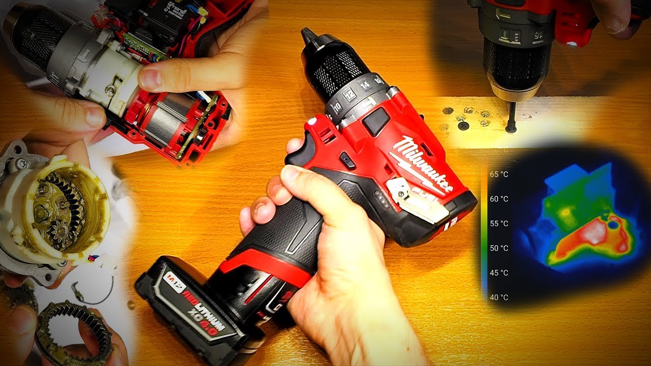 Обзор Milwaukee M12 Fuel Gen 2 2598-22 2504-20 - мощный бесщёточный шуруповёрт дрель с 13мм патроном