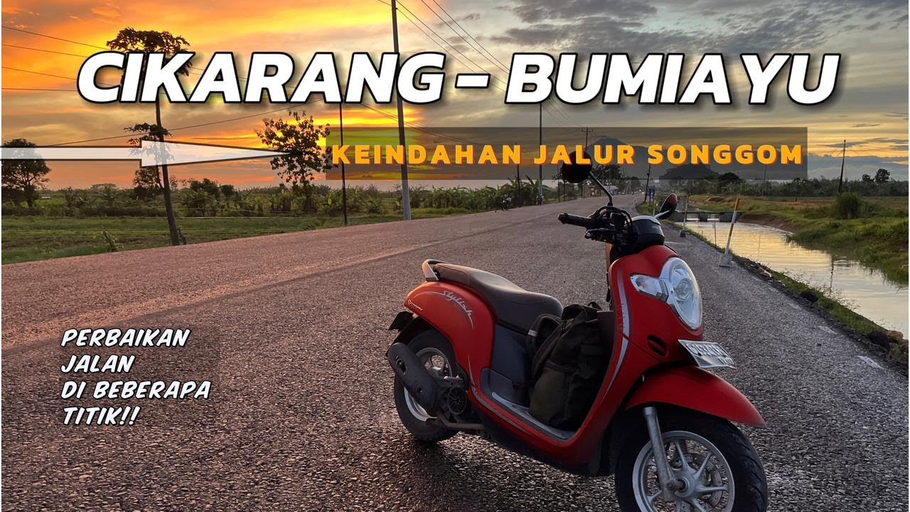 TOURING CIKARANG - BUMIAYU | Ada perbaikan jalan di beberapa titik Pantura | Part 1 #motovlog