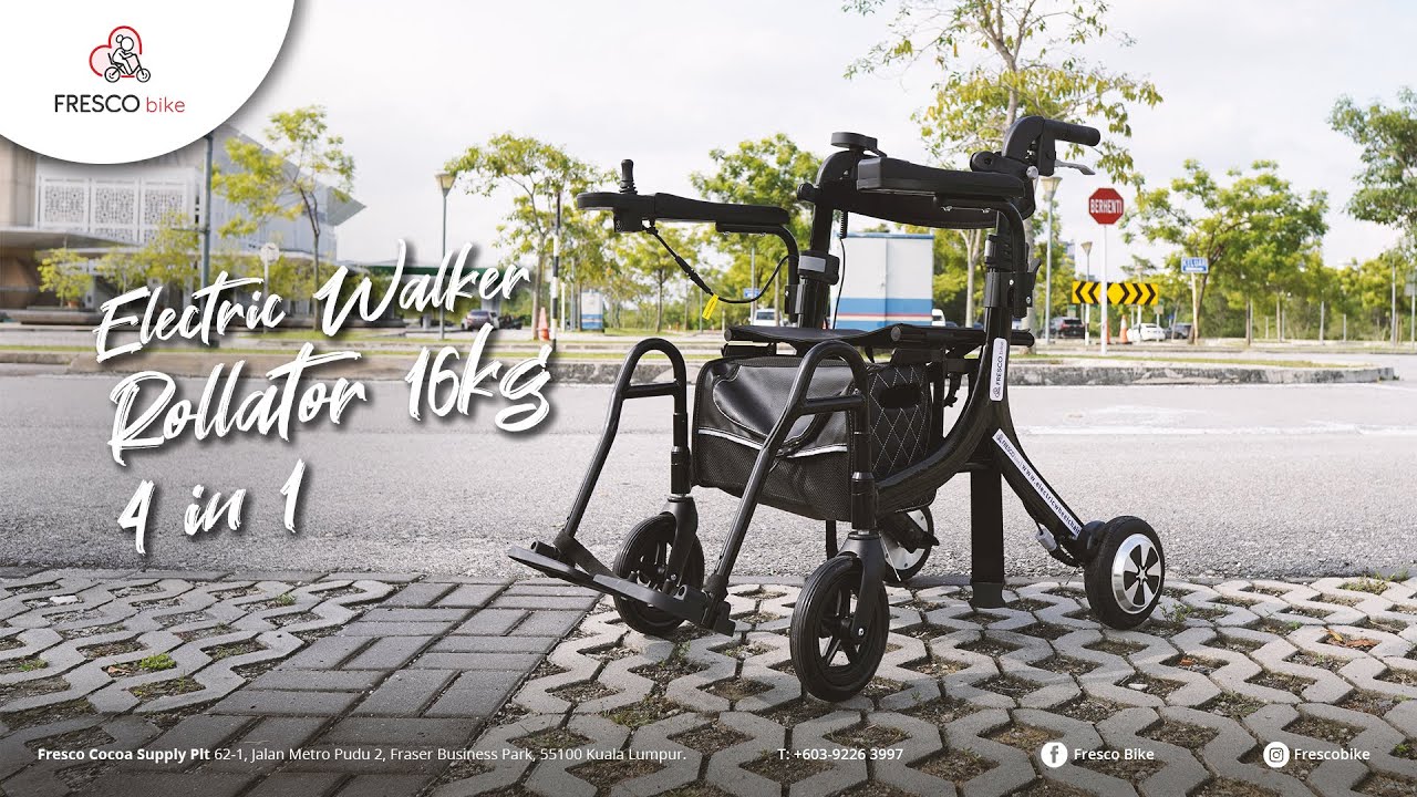 Comprehensive Review of Electric Walker Rollator 4 in 1 in Malaysia: What You Need to Know