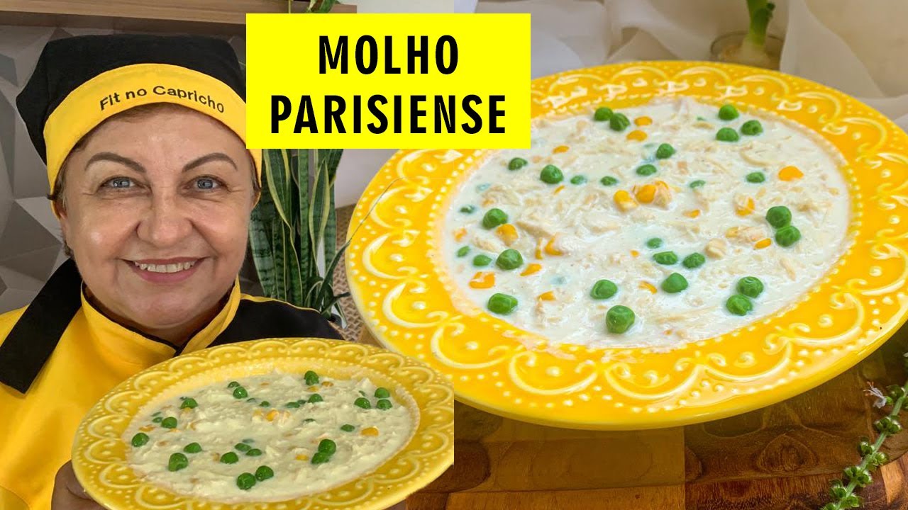 FRANGO PARA MARMITA SAUDÁVEL - MOLHO PARISIENSE