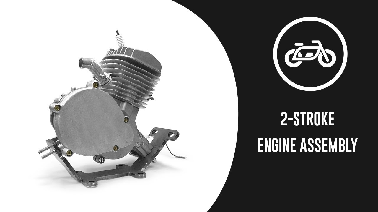 How to completely assemble a 2-stroke 66cc/80cc engine